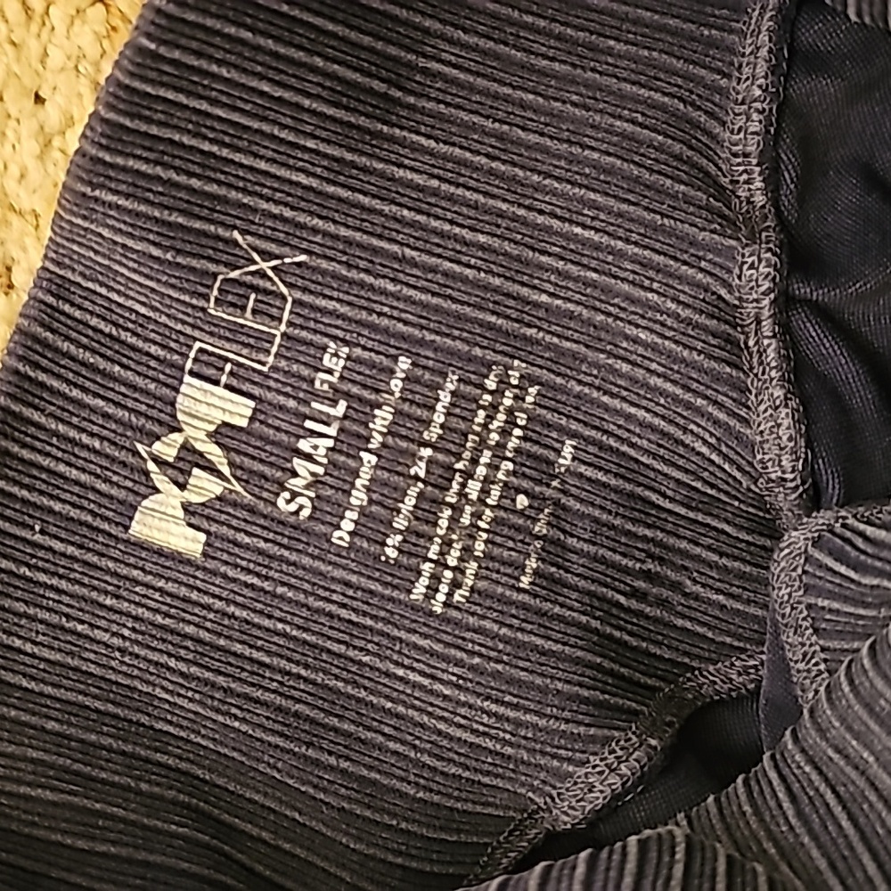 POPFLEX Blue Seamless Leggings
